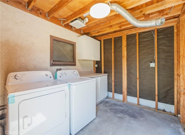 2605 Robinson St, Redondo Beach, CA 90278 - laundry area with cabinet space and washing machine and clothes dryer