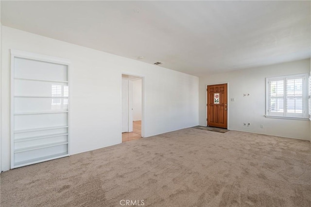 2605 Robinson St, Redondo Beach, CA 90278 - unfurnished living room with carpet flooring