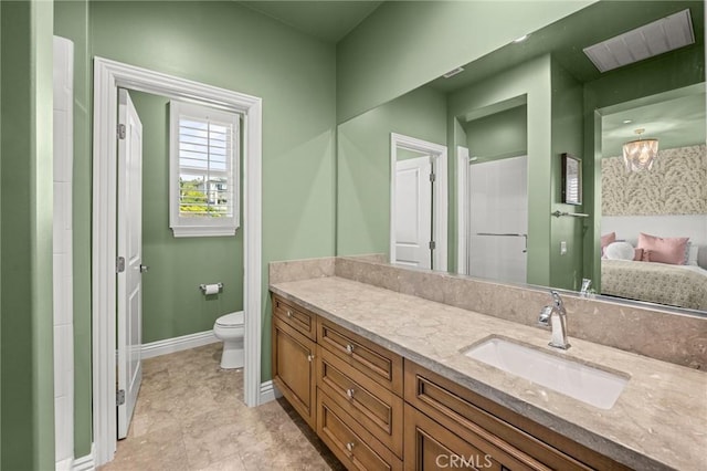 3 Stockmen Rd, Ladera Ranch, CA 92694 - bathroom with vanity, a shower, and ensuite bathroom