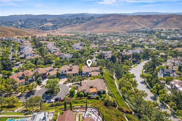 3 Stockmen Rd, Ladera Ranch, CA 92694 - aerial overview of property's location with mountains and nearby suburban area