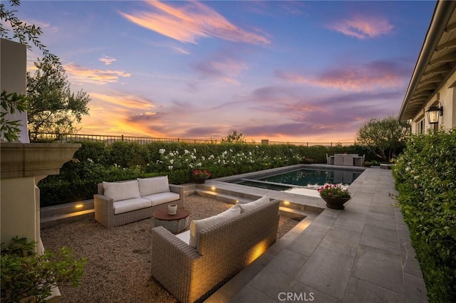 3 Stockmen Rd, Ladera Ranch, CA 92694 - fenced backyard with a patio area and an outdoor living space