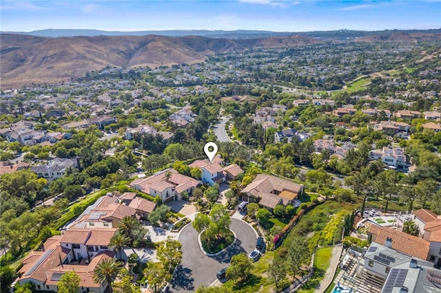 3 Stockmen Rd, Ladera Ranch, CA 92694 - aerial overview of property's location with mountains and nearby suburban area