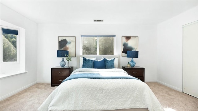 29282 Pine Dr, Cedar Glen, CA 92321 - carpeted bedroom with baseboards