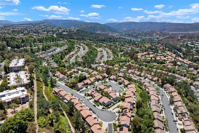 15 Surfbird Ln, Aliso Viejo, CA 92656 - aerial view of residential area featuring mountains
