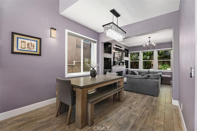 15 Surfbird Ln, Aliso Viejo, CA 92656 - dining room with a chandelier and wood finished floors
