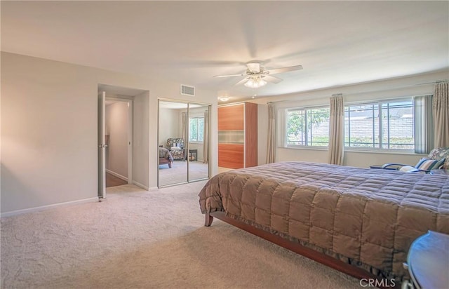 24612 Artemia Ave, Mission Viejo, CA 92691 - carpeted bedroom with baseboards and a ceiling fan