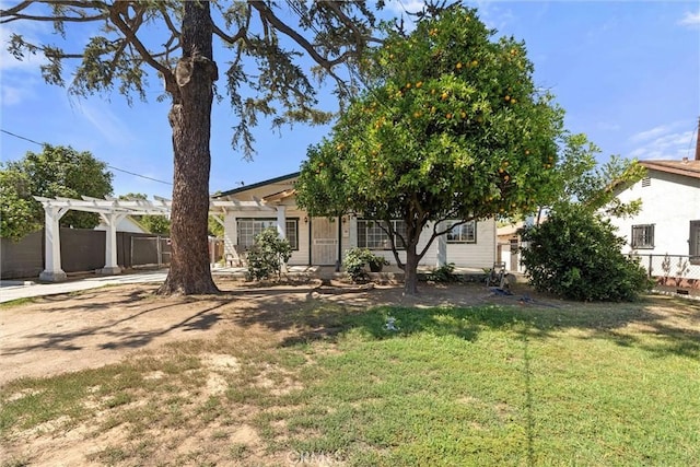 505 W Glendon Way, San Gabriel, CA 91776 - view of front of property with a pergola