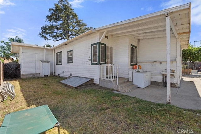 505 W Glendon Way, San Gabriel, CA 91776 - back of property featuring a patio area