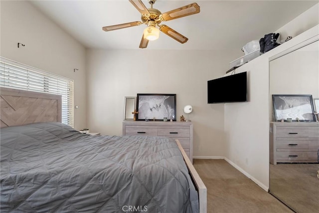 505 W Glendon Way, San Gabriel, CA 91776 - bedroom featuring carpet and a ceiling fan