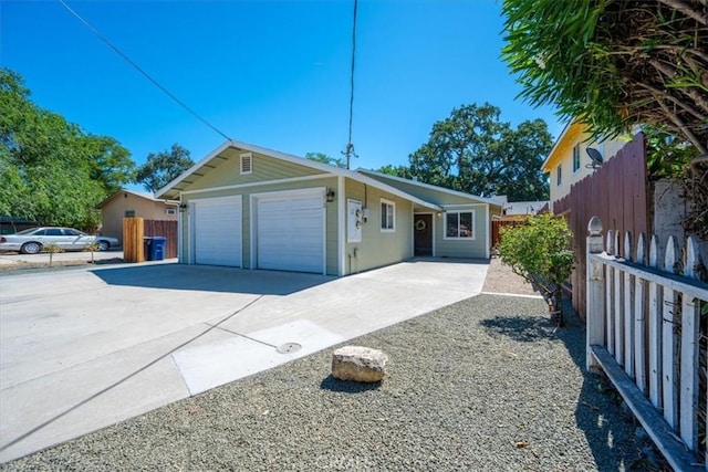 1812 Riverside Ave, Paso Robles, CA 93446 - view of front of property featuring concrete driveway and an attached garage