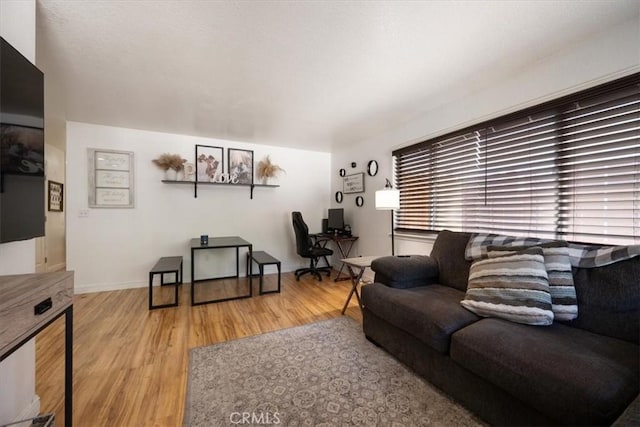 1812 Riverside Ave, Paso Robles, CA 93446 - living room featuring wood finished floors and a desk