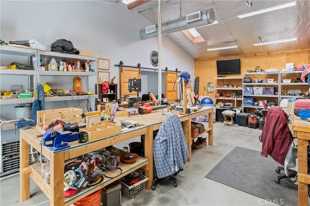 20092 E Frank Ln, Orange, CA 92869 - garage featuring a workshop area