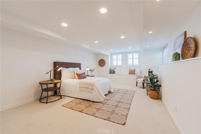 426 Via La Selva, Redondo Beach, CA 90277 - carpeted bedroom featuring recessed lighting and baseboards