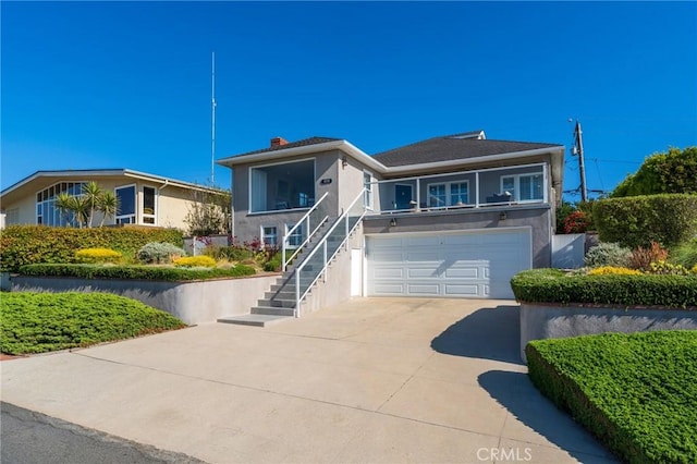 426 Via La Selva, Redondo Beach, CA 90277 - single story home with stairs, concrete driveway, an attached garage, and stucco siding