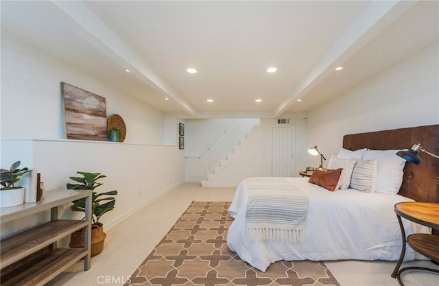 426 Via La Selva, Redondo Beach, CA 90277 - carpeted bedroom featuring recessed lighting