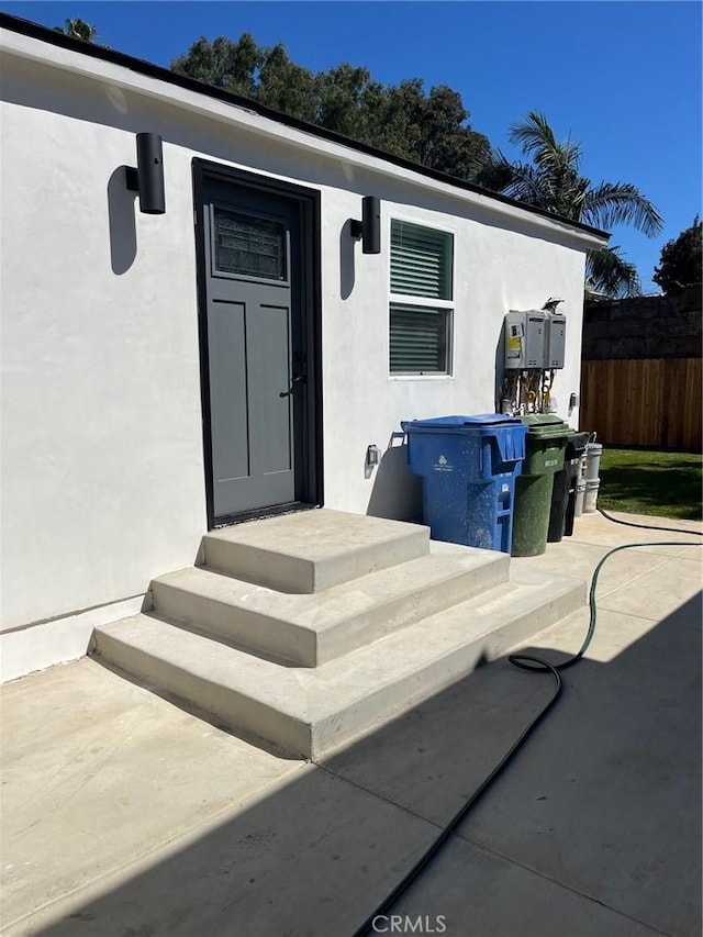 3028 E 1st St, Los Angeles, CA 90063 - entrance to property featuring stucco siding