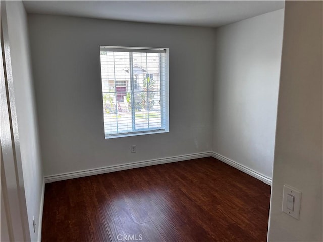 16340 Willowmist Ct, Chino Hills, CA 91709 - spare room featuring dark wood-type flooring and baseboards