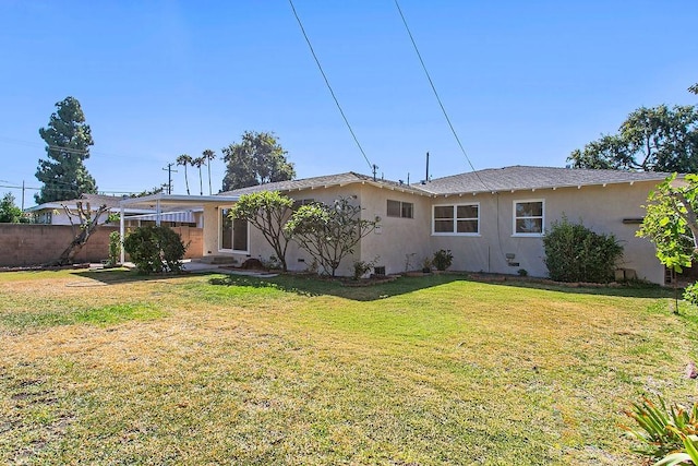 14202 Del Amo Ave, Tustin, CA 92780 - back of property with stucco siding