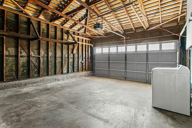 14202 Del Amo Ave, Tustin, CA 92780 - garage with washer / clothes dryer and a garage door opener