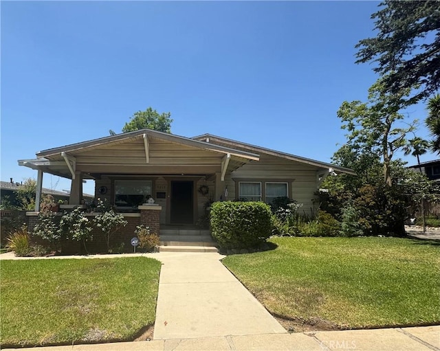 5219 Mount Helena Ave, Eagle Rock, CA 90041 - view of front of property with a front lawn