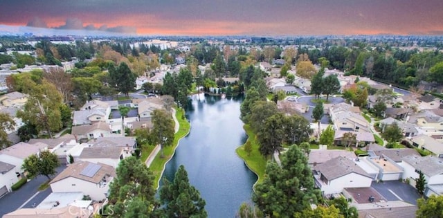 2007 W W Wind, Santa Ana, CA 92704 - aerial view at dusk of a water view and a residential view