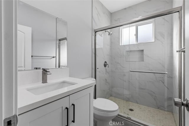 12108 Dunrobin Ave, Downey, CA 90242 - full bath featuring a marble finish shower and vanity