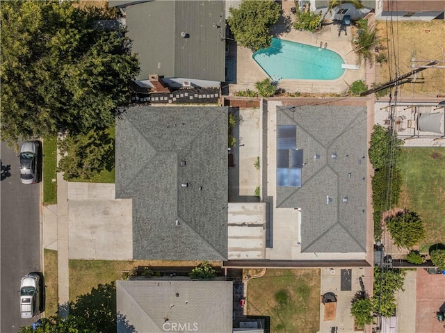 12108 Dunrobin Ave, Downey, CA 90242 - aerial view of a pool