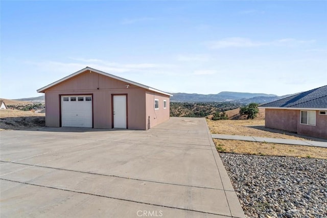 23309 Tak Ct, Tehachapi, CA 93561 - detached garage featuring a mountain view