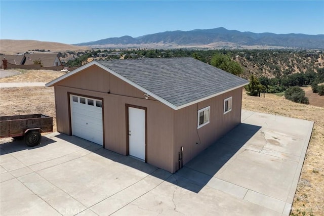 23309 Tak Ct, Tehachapi, CA 93561 - detached garage with a mountain view
