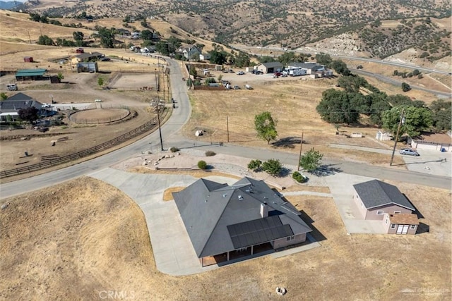 23309 Tak Ct, Tehachapi, CA 93561 - aerial view of property and surrounding area featuring a mountainous background