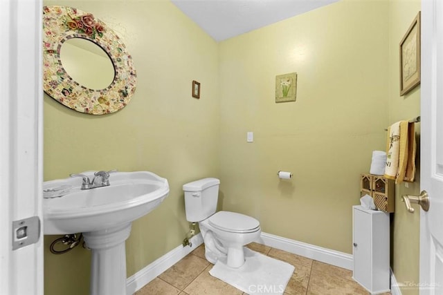23309 Tak Ct, Tehachapi, CA 93561 - half bath with toilet and tile patterned flooring