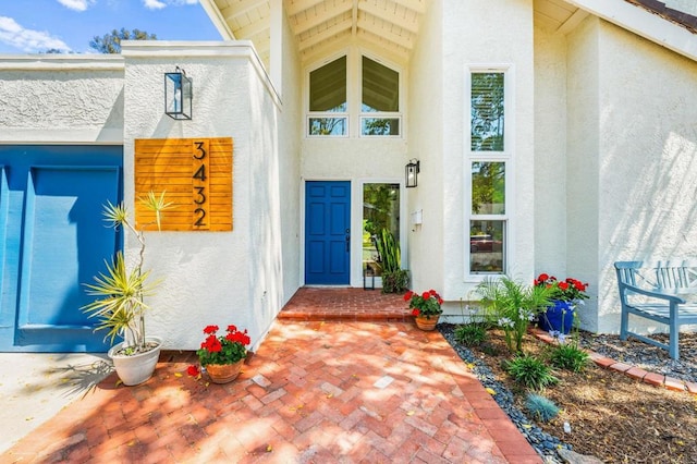 3432 Mount Ariane Dr, San Diego, CA 92111 - entrance to property featuring stucco siding