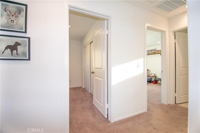 29392 Tourmaline Way, Winchester, CA 92596 - hall featuring light colored carpet