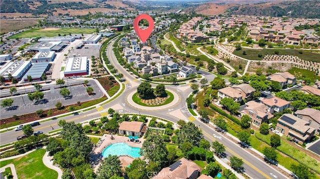 38 Marisol St, Rancho Mission Viejo, CA 92694 - aerial overview of property's location with a pool area