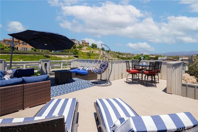 38 Marisol St, Rancho Mission Viejo, CA 92694 - view of patio / terrace featuring outdoor lounge area