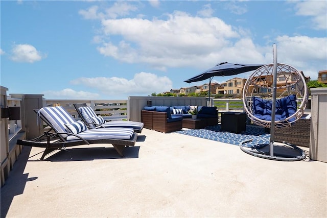 38 Marisol St, Rancho Mission Viejo, CA 92694 - view of patio with an outdoor living space