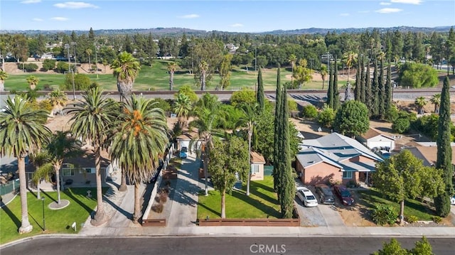 8626 Stark St, Riverside, CA 92504 - aerial perspective of suburban area with a mountain backdrop