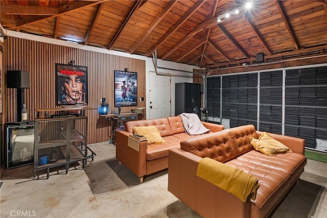 8626 Stark St, Riverside, CA 92504 - garage featuring wood ceiling