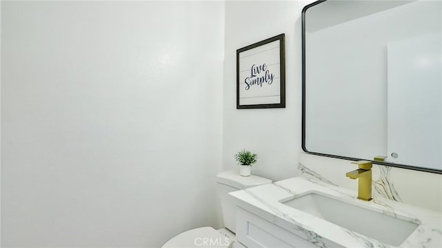 8810 Hewitt Pl Unit 2, Garden Grove, CA 92844 - half bath with vanity and toilet