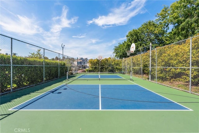 20455 Via Canarias, Yorba Linda, CA 92887 - view of tennis court with community basketball court