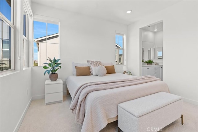 90 Harness Way, Rancho Mission Viejo, CA 92694 - carpeted bedroom with recessed lighting and ensuite bath