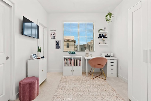 90 Harness Way, Rancho Mission Viejo, CA 92694 - office area featuring light carpet and baseboards