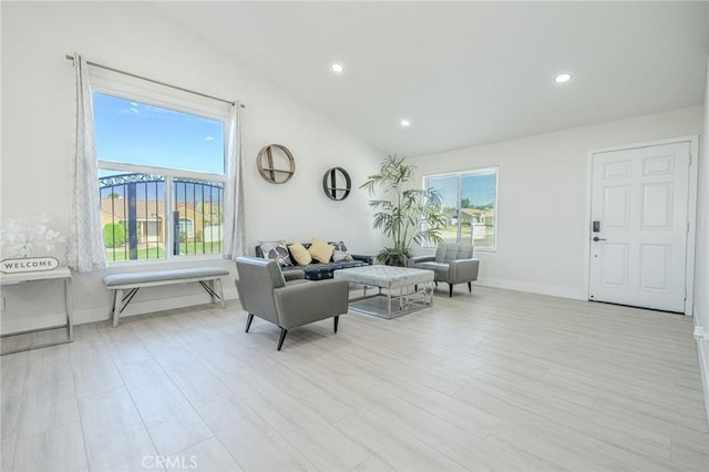1421 Wildflower St, Rialto, CA 92377 - living area featuring wood finished floors and recessed lighting