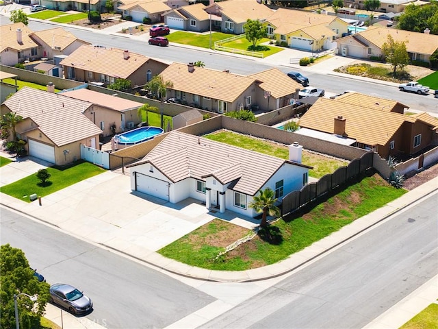 1421 Wildflower St, Rialto, CA 92377 - aerial perspective of suburban area