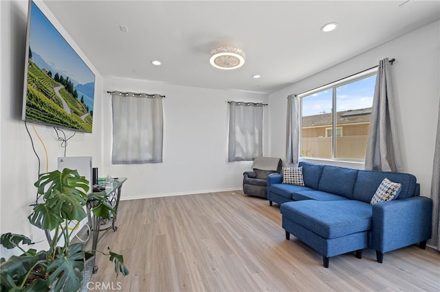 1415 Opal Ct, Beaumont, CA 92223 - living area with light wood-type flooring and recessed lighting