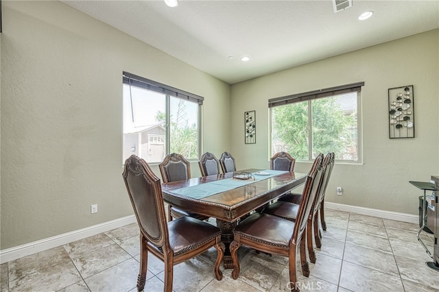 6626 W Alluvial Ave, Fresno, CA 93722 - dining room with healthy amount of natural light and recessed lighting