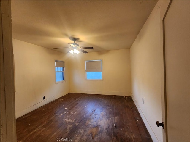 4317 Lugo Ave, Chino Hills, CA 91709 - empty room featuring wood-type flooring and a ceiling fan
