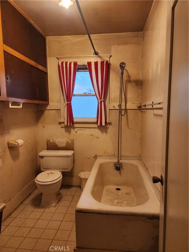 4317 Lugo Ave, Chino Hills, CA 91709 - bathroom with a tub, tile patterned flooring, and a shower