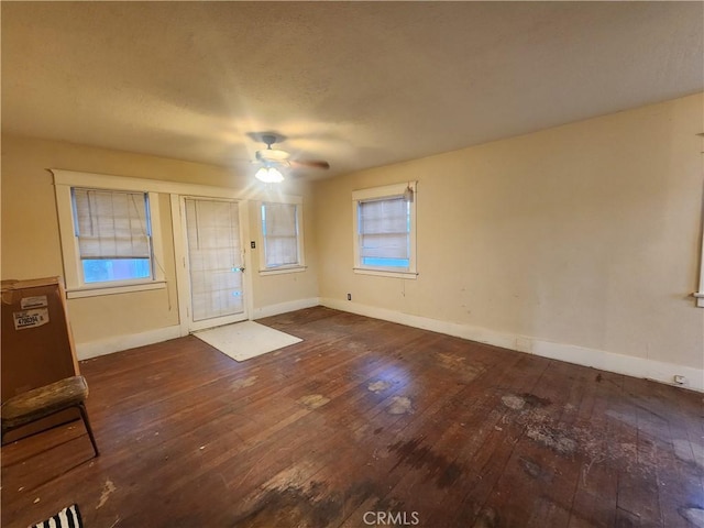 4317 Lugo Ave, Chino Hills, CA 91709 - foyer entrance featuring hardwood / wood-style flooring and ceiling fan