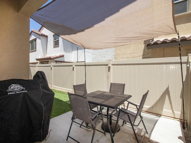 29425 Bovenzi Way, Winchester, CA 92596 - view of patio with outdoor dining space and area for grilling